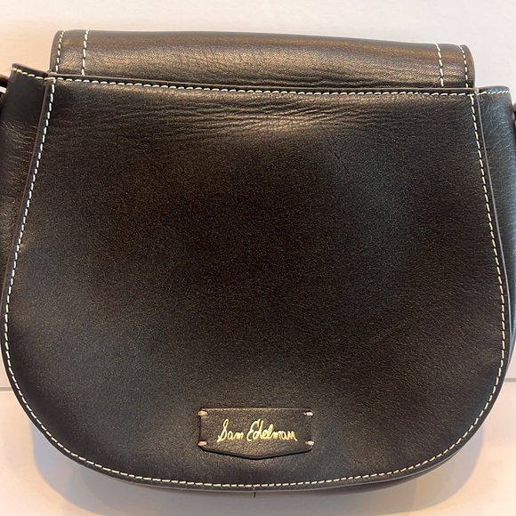 Sam Edelman Eden Leather Crossbody Saddlebag - Appears BRAND new! - Picture 2 of 10